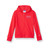 Champion Little, Full Zip Kids' Hoodie for Girls, Lightweight Sweatshirt, French Terry, Red Stone