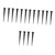 Yardwe 16 pcs Pathway Lawn Stakes Garden Light Stake Lights Ground Spikes Ground Spikes for Lights Light Replacement Stakes Outdoor Pathway Lights Universal Light Stakes Yard Lights Mini