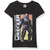 Star Wars Bad Batch Wrecker Girl's Solid Crew Tee, Black, X-Large