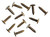 Melody Jane Dollhouse 3/32in Mini Nails Brass Nickle Miniature DIY Builders Accessory