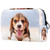 LEVEIS Small Cute Beagle Puppy Dog Tongue Small Makeup Bag Pouch for Purse Travel Cosmetic Bag Portable Toiletry Bag for Women Girls Gifts