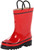 Western Chief Kids Waterproof Rubber Classic Rain Boot with Pull Handles, Red, 8 M US Toddler