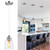 Modern Pendant Light Fixtures for Kitchen Island, Brushed Nickel Pendant Lighting with Seeded Glass Shade, Mini Glass Pandent Light Fixture, Adjustable Farmhouse Ceiling Light for Sink Dining Room Modern Pendant Light Fixtures for Kitchen Island, Brushed Nickel Pendant Lighting with Seeded Glass Shade, Mini Glass Pandent Light Fixture, Adjustable Farmhouse Ceiling Light for Sink Dining Room