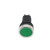 HEPUP 22mm Momentary Self-Rest Electrical Push Button Switch Green Red 1NO 1NC 3 Pins Screws Terminals LA39J-11B Computer PC Power (Color : La39j 11b G)