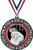 Cooking Second Place Medals, 2 3/4" Silver Chef Hat Trophy Medal Award 1 Pack