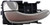 Dorman 82332 Front/Rear Driver Side Interior Replacement Door Handle
