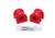 Energy Suspension 16.5147R Rear SWAY BAR Bushing Set (17MM)