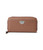 NINE WEST Wildwood Slg Zip Around Bifold Wallet Sable One Size