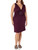 Star Vixen Women's Plus-Size Sleeveless O-Ring Dress, Purple, 1X