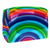 Portable Makeup Bag with Zipper Travel Toiletry Bag for Women Handy Storage Cosmetic Pouch Rainbow Portable Makeup Bag with Zipper Travel Toiletry Bag for Women Handy Storage Cosmetic Pouch Rainbow