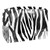 Portable Makeup Bag with Zipper Travel Toiletry Bag for Women Handy Storage Cosmetic Pouch Zebras Black White Portable Makeup Bag with Zipper Travel Toiletry Bag for Women Handy Storage Cosmetic Pouch Zebras Black White