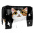 Portable Makeup Bag with Zipper Travel Toiletry Bag for Women Handy Storage Cosmetic Pouch Black Cat Portable Makeup Bag with Zipper Travel Toiletry Bag for Women Handy Storage Cosmetic Pouch Black Cat