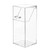 Ochine Makeup Brush Holder with Dustproof Lid, Travel Makeup Brush Holder Organizer, Acrylic Makeup Brush Organizer Clear Eyebrow Pencil Cosmetic Brush Storage Box Holder Makeup Organizer for Vanity