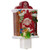 Midwest-CBK Santa by Fireplace LED Shimmer Festive Red 6 x 3 Acrylic Christmas Night Light