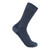 Carhartt Women's Force Grid Midweight Synthetic-Merino Wool Blend Crew Sock, Navy Heather, Large