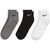 Nike Everyday Cushion Ankle Training Socks (3 Pair), Men's & Women's Ankle Socks (large)