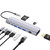 9 in 1USB C HUB with 4K HDMI, 100W PD, USB C Port, USB 3.0, RJ45 Ethernet, SD/TF Card Reader, Docking Station Compatible with MacBook Pro/MacBook Air, XPS, Chromebook and More Type C Device