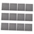 12pcs Sound insulation cotton studio sound absorbing acoustic room soundproof foam for walls sound blocking noise canceling wall panels sound absorbing panel bass ceramic tile