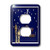 3dRose lsp_22458_6 Ramadan Temples with Blue Sky Stars And Moon 2 Plug Outlet Cover