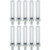 Sunlite PL7/SP27K 10PK 2-Pin Fluorescent 7W 2700K Warm White U Shaped PL CFL Twin Tube Plugin Light Bulbs with G23 Base (10 Pack)