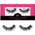 Elegant Lashes #RWSP Black (Triple Pack - 3 Pairs) | Wispy False Eyelashes (Premium 100% Natural Human Hair Wispies)