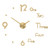 IMIKEYA 1PC Decorative Wall Clock Hanging Clock for Home Wall Clock Sticker DIY Wall Clock Fashion Wall Clock Decorate Quartz