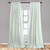 Ambesonne Mint Window Curtains, Retro Polka Dots Pattern Old Fashion Classic Spots Circles Nostalgic Art, Lightweight Decor 2-Panel Set with Rod Pocket, Pair of - 28" x 84", Green