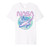 NASA Pastel Rocket Earth Logo Premium T-Shirt