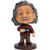 Dolls2u Albert Einstein Bobblehead / Einstein Doll Car Dashboard Bobblehead Accessories / Desk Decor (Dark Red)