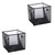 BESTOYARD 2 pcs folding clothes bag laundry hamper bucket collapsable laundry basket collapse laundry basket foldable laundry hamper laundry hamper collapsible Toy dirty laundry blue