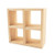 Melody Jane Dollhouse 4 Cube Display Unit Modern Display Shelves Miniature