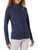 Amazon Essentials Women's Brushed Tech Stretch Full-Zip Jacket (Available in Plus Size), Navy, 5X