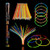 Fun Central J6 22" Premium Glow Stick Necklaces - Assorted Colors 50ct