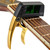YOVDA Guitar Tuner - Professional Clip-on Tuner for all instruments - with Tuning Modes for Guitar, ukulele, Fiddle, Bass and Chromatic, Clip-On Tuner for Guitar Mandolin and Banjo (Bright Gold)