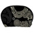 Inhomer Vintage Sugar Skull Cosmetic Bag Travel Handy Organizer Pouch Makeup Bags Purse for Women Girls