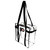 Littlearth unisex-adult NHL Philadelphia Flyers Clear Tote-Along Bag, Clear, One Size