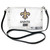 Littlearth womens NFL New Orleans Saints Clear Envelope Purse with Black Fashion Strap, Clear, 10" x 6.5" x 0.5" Littlearth womens NFL New Orleans Saints Clear Envelope Purse with Black Fashion Strap, Clear, 10" x 6.5" x 0.5"