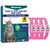 Woyamay 4 Pack Flea Collar for Cats, Natural Cat Flea Collar, 8 Months Flea and Tick Prevention for Cats, Cat Flea & Tick Control, Water Resistant Cat Flea and Tick Collar, One Size Fits All, Pink
