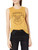 Harry Potter Women's Hogwarts Crest T-Shirt, Golden, Large