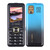 Unlocked Cell Phone,Ultra Thin 2G Mobile Phone, Large Button Volume Senior Unlocked Cell Phone with 3 Card 3 Standby,Long Standby Time Mobile Phone for Elderly Kids (Blue)