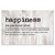 Autravelco Funny Home Decoration Wood Sign Happiness Noun Definition Cute Wall Art Wood Plaque Sign 12x8 Inch Concept Text Typography Wooden Hanging Signs Home Decor for Laundry Porch
