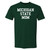 AS13NL - Michigan State Spartans Basic Block Mom Premium Cotton T Shirt - Large - Forest