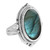 SILVESTO INDIA Labradorite Ring Sterling Silver Smooth Labradorite Blue Labradorite Labradorite Flash Oval Ring Simple Ring Stacking Ring Stacking (11.5) SILVESTO INDIA Labradorite Ring Sterling Silver Smooth Labradorite Blue Labradorite Labradorite Flash Oval Ring Simple Ring Stacking Ring Stacking (11.5)