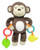 Kids Preferred Carter's Plush Developmental Monkey, 11"