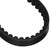 Gates PL30206 Premium PowerLink Continuously Variable Transmission (CVT) Scooter Belt, Black