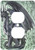 3dRose LLC lsp_4148_6 Night Dragon, 2 Plug Outlet Cover