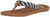 Roxy Women's Porto Sandal Flip Flop, Navy White, 7