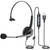 Wantek USB Headset with Microphone Noise Cancelling and in-line Controls, Computer Headphones for PC Skype UC SoftPhone Business Office Call Center, Clear Chat, Ultra Comfort(UC681)