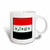 3dRose mug_80980_2"Photo Of Iraq Flag Button" Ceramic Mug, 15 oz, Multicolor