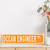 Ocean Engineer Sign Wood Decor Custom Street Sign Ocean Engineer GiftWood Wall Art Ocean Engineer Decor Profession Wood Wall Art Plaques Kitchen Laundry Room Wall Decor Friend Birthday Gift
